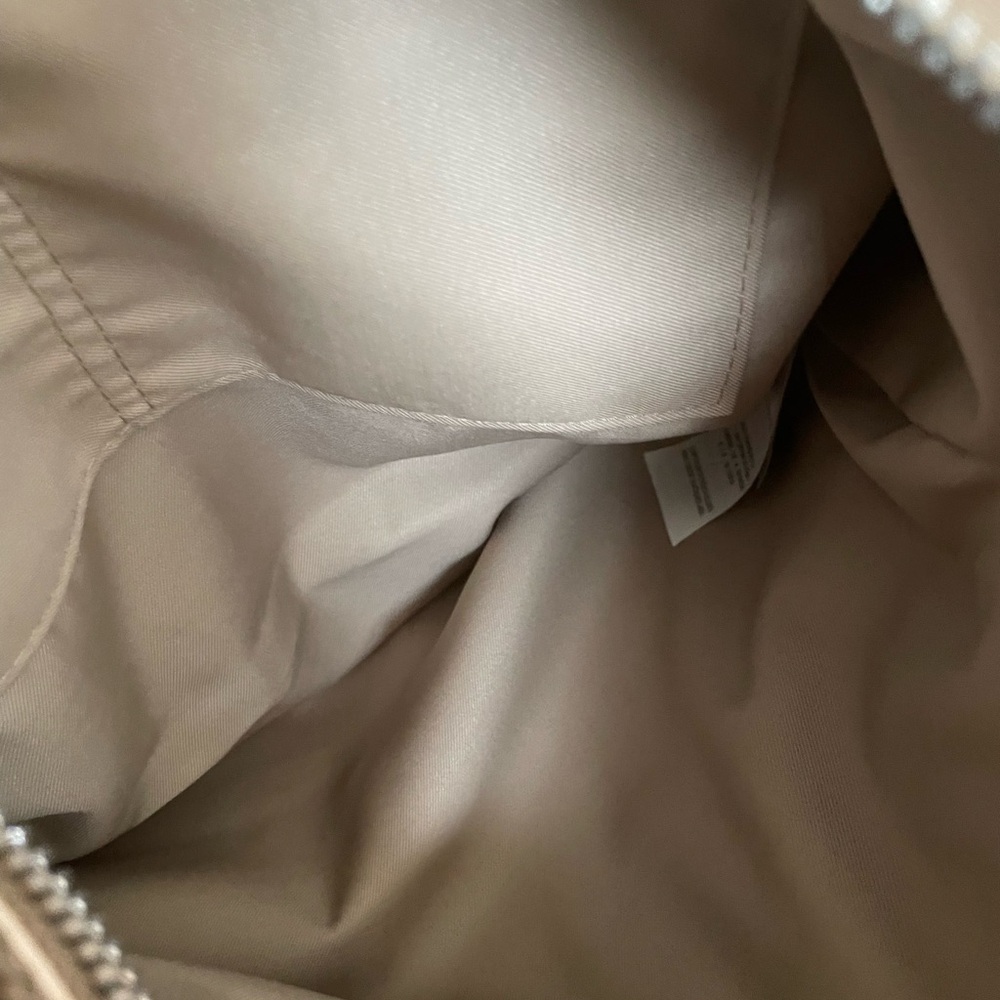 Adolfo Dominguez cream tan leather satchel - Picture 10 of 10
